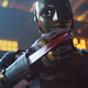 Sam Witwer as the unfortunately costumed Agent Liberty.